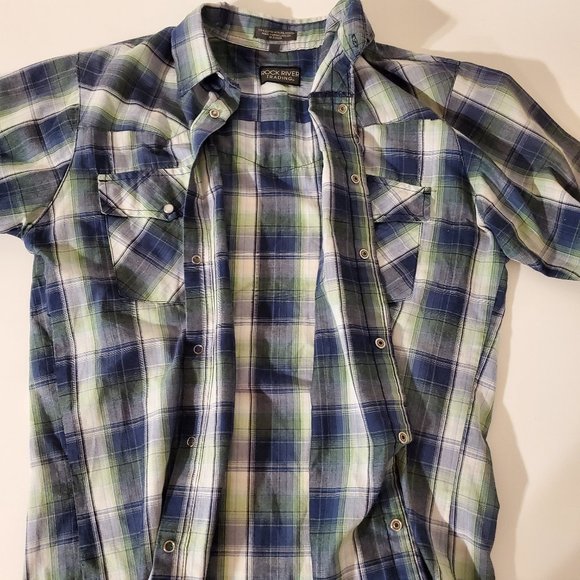 Rock River Trading Mens Size Medium Button Down - Picture 3 of 6